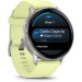 Garmin Смарт-годинник Garmin Venu 4 (45mm), Gray w/ Silver + Citron, GPS смарт-годинник (010-03014-02)
