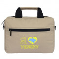 Сумка для ноутбука Porto 12'' PN12 LoveUkraine Beige (PN12LB_LoveUkr)