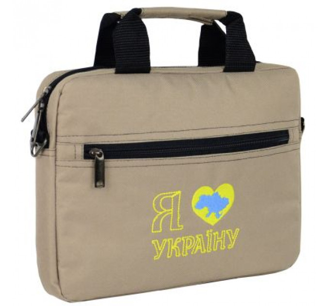Сумка для ноутбука Porto 12'' PN12 LoveUkraine Beige (PN12LB_LoveUkr)