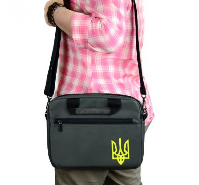 Сумка для ноутбука Porto 12'' PN12 TRIZUB DarkGreen (PN12GP_TRIZ)