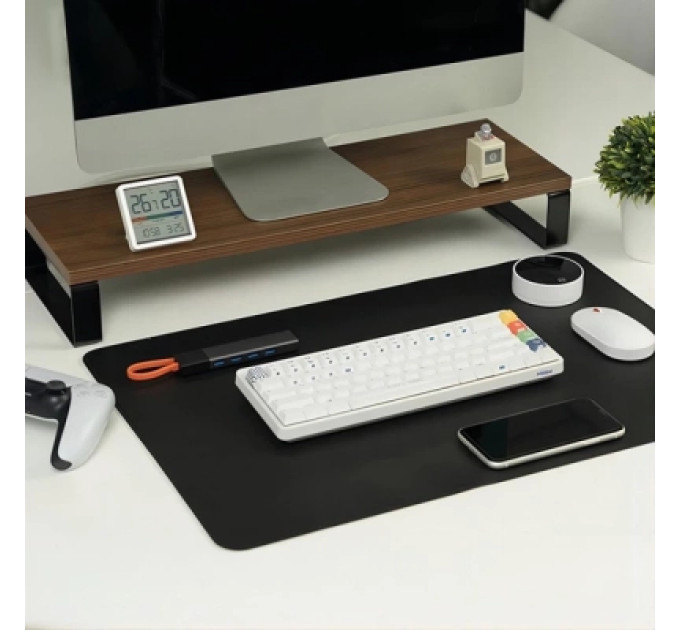 Xiaomi Килимок для мишки Xiaomi MiiiW Leather Cork M Black (MWMLV01-PMP01-M)