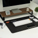Xiaomi Килимок для мишки Xiaomi MiiiW Leather Cork M Black (MWMLV01-PMP01-M)