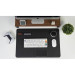 Xiaomi Килимок для мишки Xiaomi MiiiW Leather Cork M Black (MWMLV01-PMP01-M)