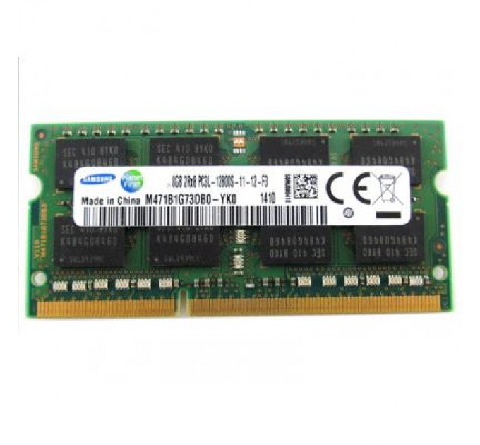Модуль пам'яті для ноутбука SoDIM DDR3 8GB 1600 MHz Samsung (M471B1G73DB0-YK0)