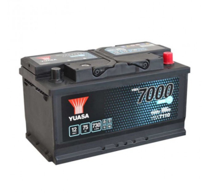 Акумулятор автомобільний Yuasa 12V 75Ah EFB Start Stop Battery (YBX7110)