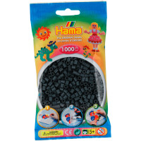 Набір для творчості Hama чорних намистин 1000 шт термомозаіка (207-18)