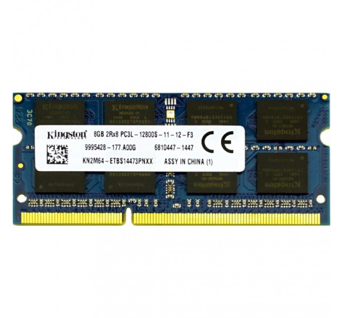 Модуль пам`яті SO-DIMM 8GB/1600 DDR3L Kingston (KN2M64-ETB)