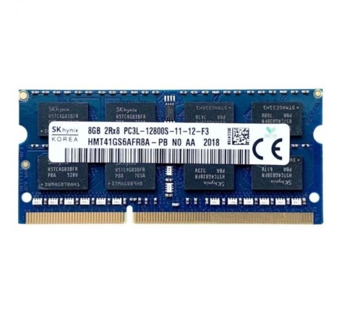Модуль пам`ятi SO-DIMM 8GB/1600 DDR3L Hynix (HMT41GS6AFR8A-PB)
