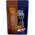 Lovely Hunter Вологий корм для кішок Lovely Hunter Sterilised Adult with Chicken, Turkey and Cranberries 85 г (LHU70473)