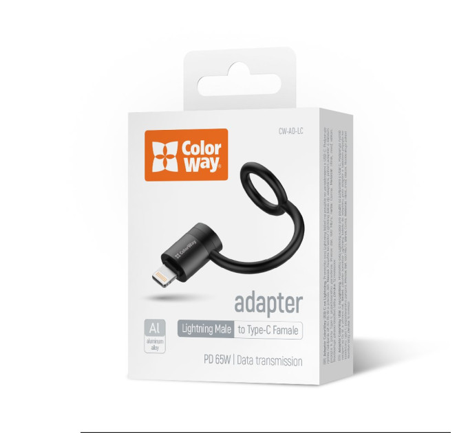ColorWay Адаптер ColorWay Lightning - USB-C (CW-AD-LC)