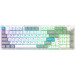 GamePro Клавіатура бездротова GamePro Asgard Drakkar Keychron Super Red Switch White (MK305WH)