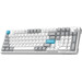 GamePro Клавіатура бездротова GamePro Asgard Drakkar Keychron Super Red Switch White (MK305WH)