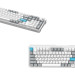GamePro Клавіатура бездротова GamePro Asgard Drakkar Keychron Super Red Switch White (MK305WH)