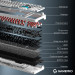 GamePro Клавіатура бездротова GamePro Asgard Drakkar Keychron Super Red Switch White (MK305WH)