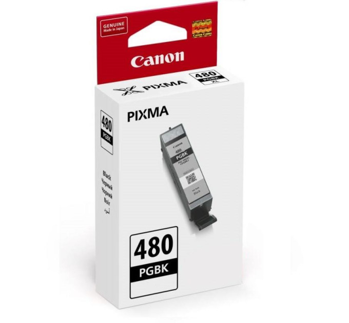 Canon Картридж CANON (PGI-480) Pixma TS6140/8140/9140/TR7540/8540 Black (2077C001)
