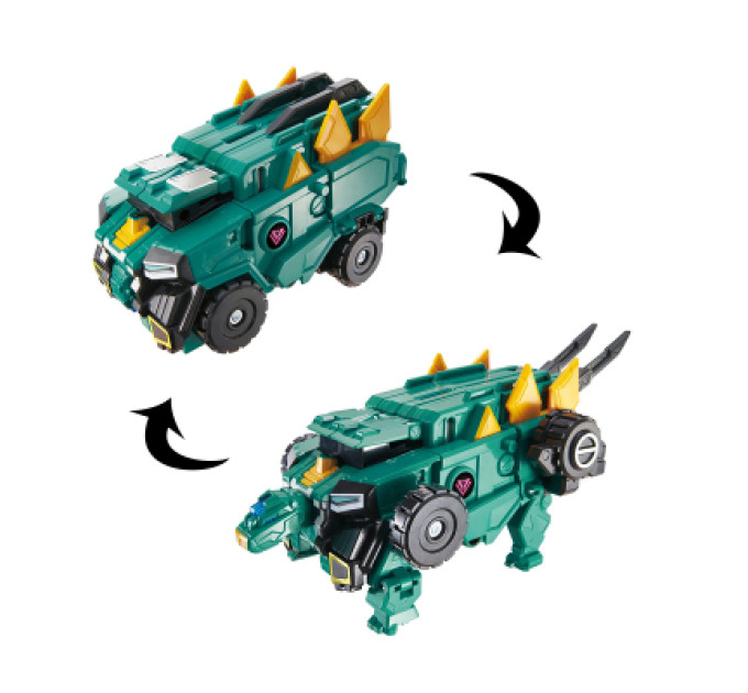 Dinoster Трансформер Dinoster Стего Трон (2 машини, динозаври) (EU580804)
