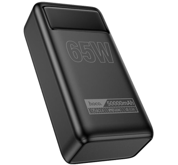 HOCO Батарея універсальна HOCO 50000mAh Apollo PD/65W QC/3.0 Black (DB81A / 714725)