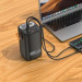 HOCO Батарея універсальна HOCO 60000mAh Astrum PD/100W, QC/3.0, LED lamp, Black (DB160 / 714724)