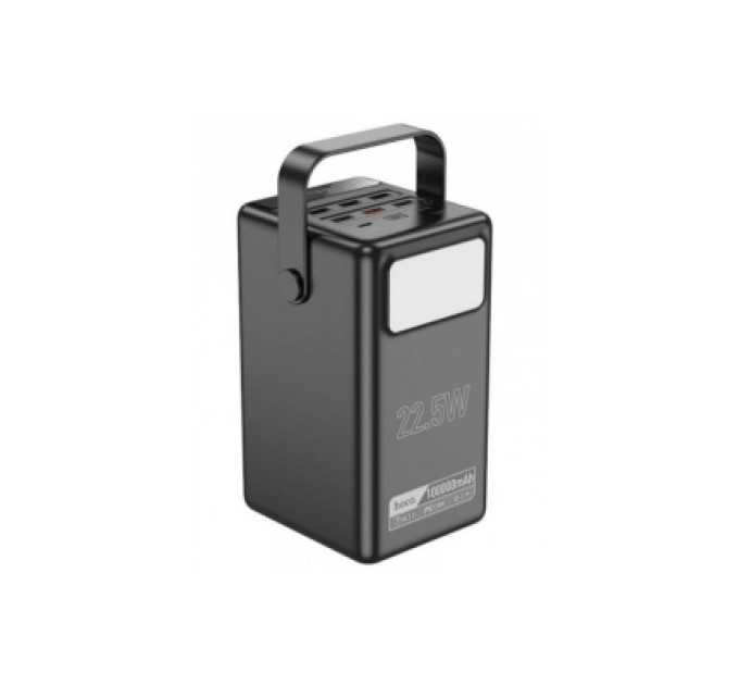 HOCO Батарея універсальна HOCO 100000mAh Endure 22.5W PD, QC, LED Lamp, Black (DB03 / 714721)