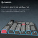 GamePro Клавіатура бездротова GamePro Asgard Drakkar Keychron Super Red Switch Black (MK305BK)