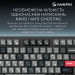 GamePro Клавіатура бездротова GamePro Asgard Drakkar Keychron Super Red Switch Black (MK305BK)