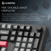 GamePro Клавіатура бездротова GamePro Asgard Drakkar Keychron Super Red Switch Black (MK305BK)