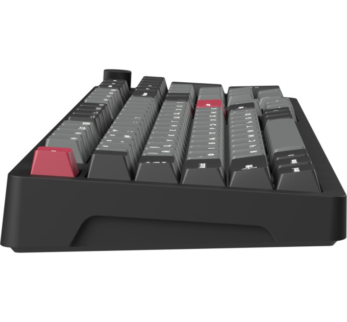 GamePro Клавіатура бездротова GamePro Asgard Drakkar Keychron Super Red Switch Black (MK305BK)