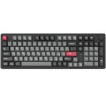 GamePro Клавіатура бездротова GamePro Asgard Drakkar Keychron Super Red Switch Black (MK305BK)