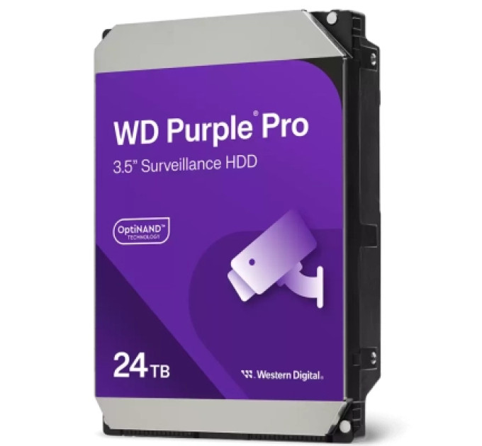 WD Жорсткий диск 3.5" 24TB WD (WD241PURP)