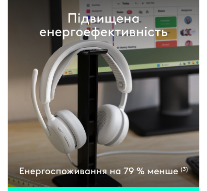 Logitech Навушники Logitech Zone Wired 2 USB White (981-001621)