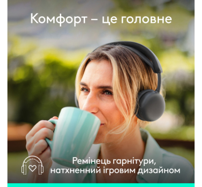 Logitech Навушники Logitech Zone Wireless 2 ES Graphite (981-001503)