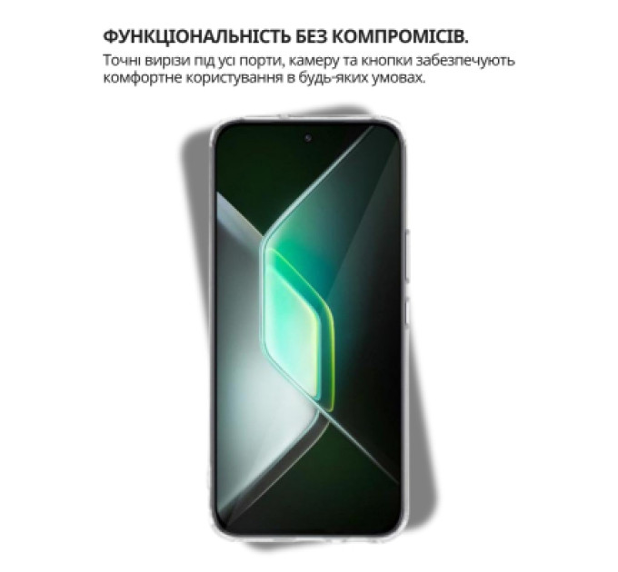 BeCover Чохол до мобільного телефона BeCover Silicone Infinix GT 30 Pro (X6873) Transparent (714667)