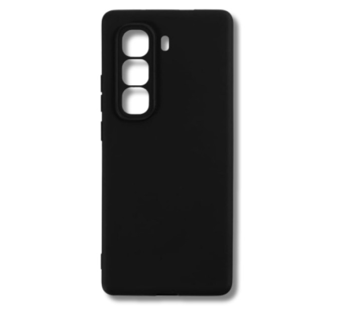 BeCover Чохол до мобільного телефона BeCover Silicone Infinix Hot 60 Pro Plus (X6886) Black (714671)