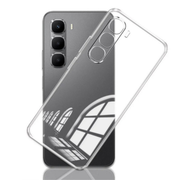 BeCover Чохол до мобільного телефона BeCover Silicone Infinix Hot 60 Pro Plus (X6886) Transparent (714672)