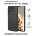 BeCover Чохол до мобільного телефона BeCover Silicone Infinix Note 50 Pro 4G (X6855) Black (714673)