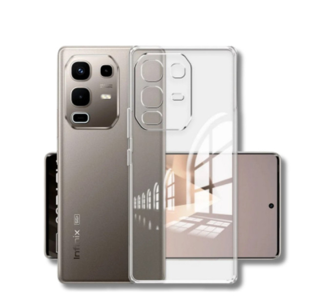 BeCover Чохол до мобільного телефона BeCover Silicone Infinix Note 50 Pro 4G (X6855) Transparent (714674)