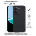 BeCover Чохол до мобільного телефона BeCover Silicone Poco C85 4G Black (714675)