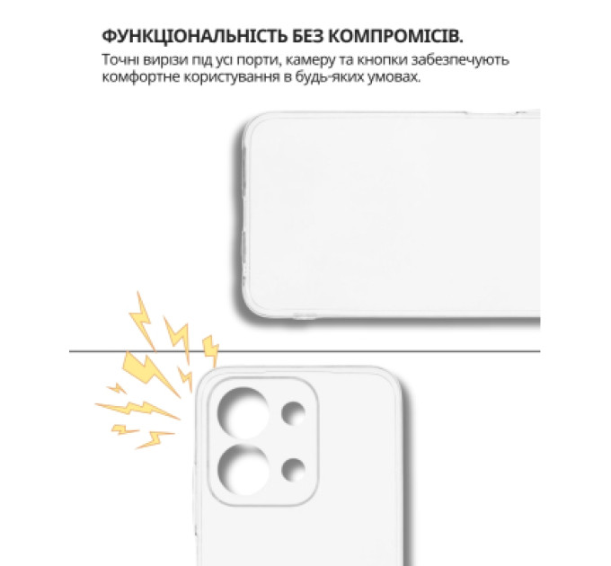 BeCover Чохол до мобільного телефона BeCover Silicone Poco C85 4G Transparent (714676)