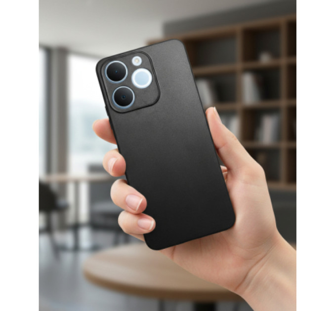 BeCover Чохол до мобільного телефона BeCover Silicone Realme Note 70 Black (714693)