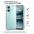 BeCover Чохол до мобільного телефона BeCover Silicone Tecno Spark Go 2 (KM4) Transparent (714682)