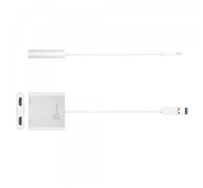J5create Адаптер USB-A to 2xHDMI F dual display J5create (JUA365-N)