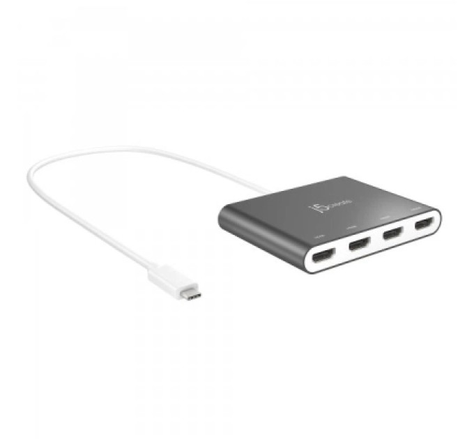 J5create Адаптер USB-C to 4xHDMI F quad display J5create (JCA366-N)