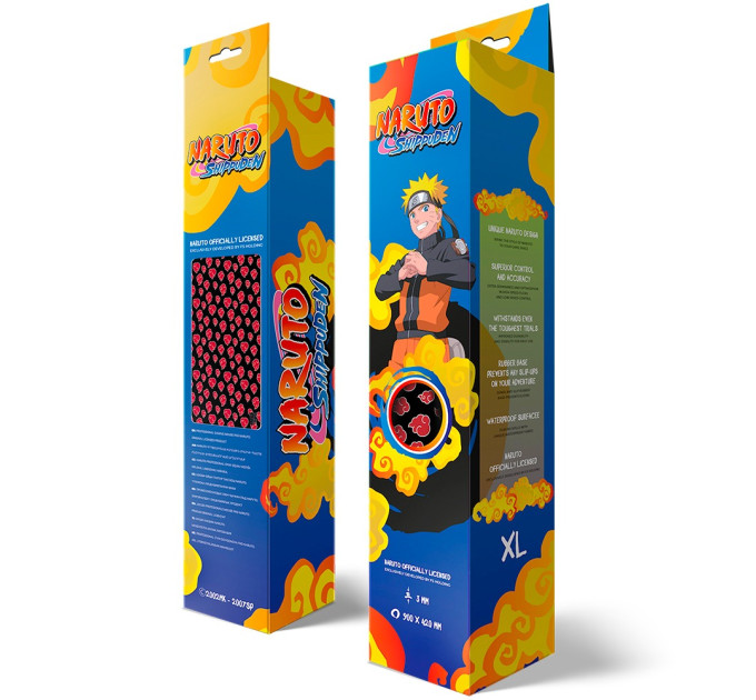 Bandai Namco Entertainment Ігрова поверхня Bandai Naruto Shippuden Akatsuki Clouds XL (FNRMPSPEED24CLDXL)