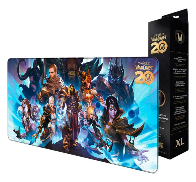 Blizzard Entertainment Ігрова поверхня Blizzard World of WarCraft 20th Anniversary XL (FBLMPWOW20ANN25XL)