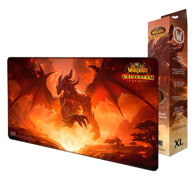 Blizzard Entertainment Ігрова поверхня Blizzard World of WarCraft Classic Cataclysm Deathwing XL (FBLMPWOWCATDW25XL)