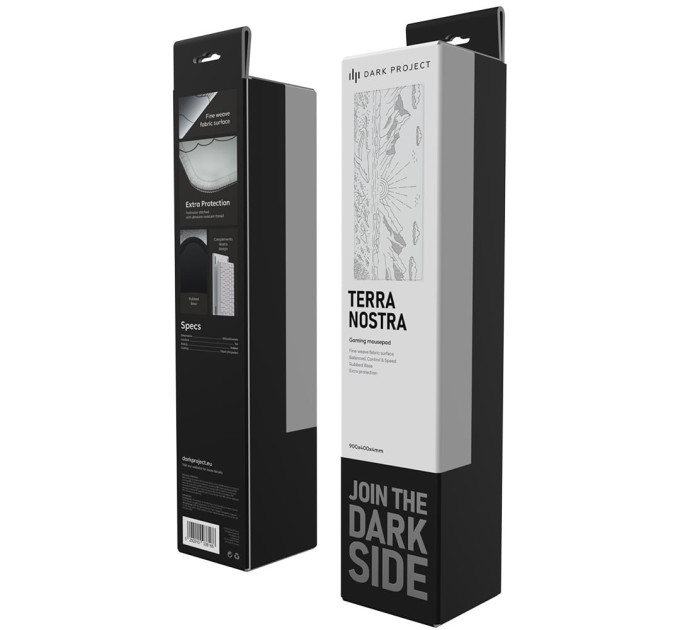 Dark Project Ігрова поверхня Dark Project DPMP_Nostra_White_XL