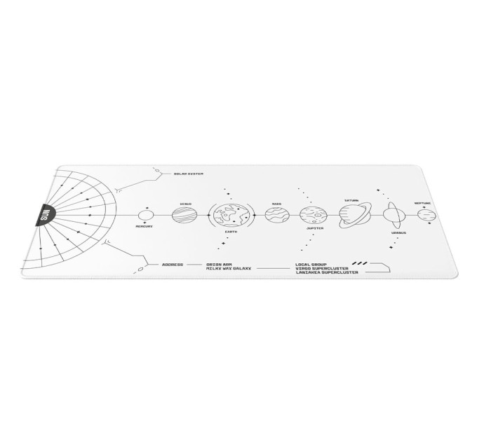 Dark Project Ігрова поверхня Dark Project DPMP_Nova_White_XL