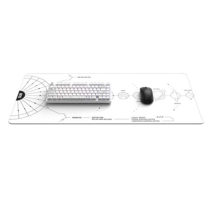 Dark Project Ігрова поверхня Dark Project DPMP_Nova_White_XL