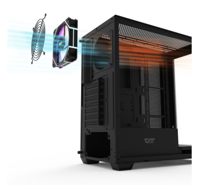 DARKFLASH Корпус для ПК DARKFLASH DS900 BLACK