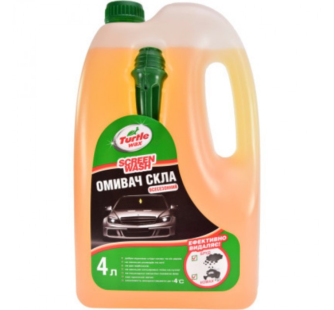 Омивач автомобільний TURTLE WAX -4  4л (S4045)